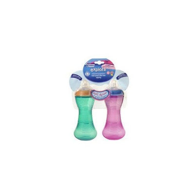 Tommee Tippee Explora Lil Sippee Sport Straw - Teal/Purple - 9 months