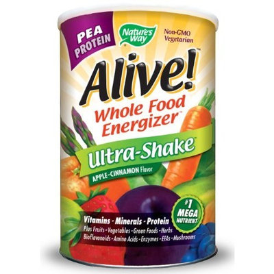 Nature's Way Alive! Rice/Pea Ultra-Shake Apple & Cinn, 2.2 lbs Powder