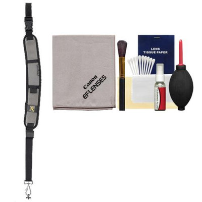 BlackRapid RS-7 Sling Camera Strap with Ergonomic Curved Design (Grey) for Canon EOS 6D, 70D, 5D Mark II III, Rebel T3, T3i, T4i, T5, T5i, SL1 DSLR