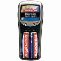 Digipower Rapid Battery Travel Charger with 2AA Re-Chargeable Batteries
