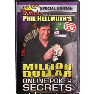 Trademark Commerce Trademark Global DVD - Phil Hellmuth's Million Dollar Online Poker Secrets