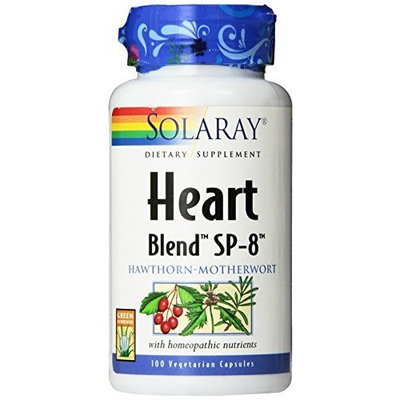 Solaray Heart Blend SP-8 Capsules, 100 Count