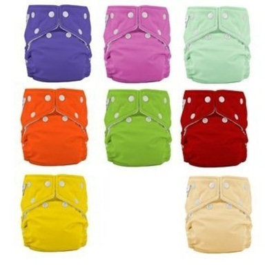 Fuzzibunz Fuzzi Bunz One Size Diaper Package 9 Pack Girl Color