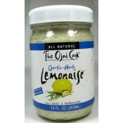 The Ojai Cook Garlic Herb Lemonaise 12 oz Jar (Pack of 6)