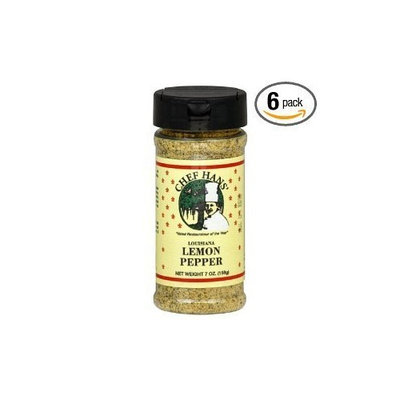 Chef Hans Cajun Lemon Pepper, 7-Ounce (Pack of 6)