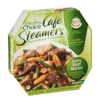 Healthy Choice Cafe Steamers Roated Beef Merlot