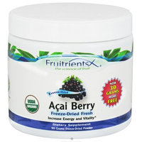 FruitrientsX - Acai Freeze Dried Powder - 90 grams