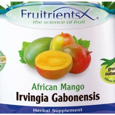 FruitrientsX - African Mango Irvingia Gabonensis - 120 Vegetarian Capsules