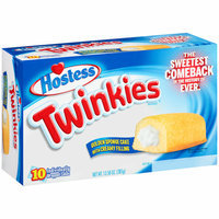 Hostess Twinkies Golden Sponge Cake with Creamy Filling
