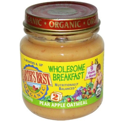 Hain Celestial Group 1011531 Wholesome Breakfast, Pear Apple Oatmeal, 4.5 oz (127 g)
