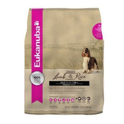 EUKANUBA NAT LAMB & RICE ADULT 35 LB BG