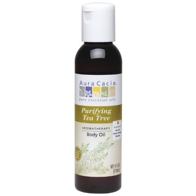 Aura Cacia Body Oil, Purifying Tea Tree, 4 Fluid Ounce