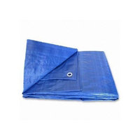 Haolam 25X40 Blue Tarp Tarpaulin Canopy Tent, Boat. RV or Pool Cover