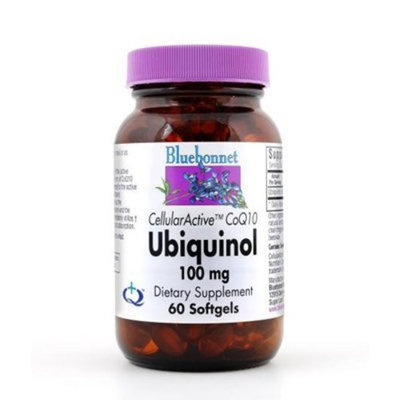 BlueBonnet Ccellular Active CoQ10 Ubiquinol Vegetarian Softgels, 100 mg, 60 Count