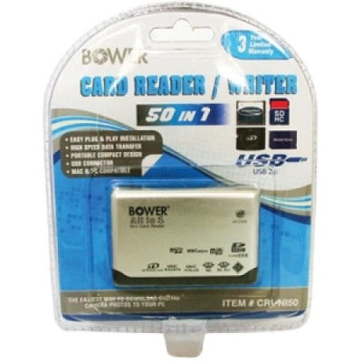 Relaunch Aggregator Cruni50 Bower 50 In 1 Universal Card Reader