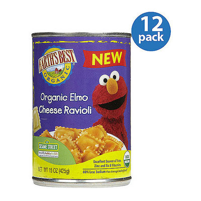Earth's Best Organic Elmo Cheese Ravioli