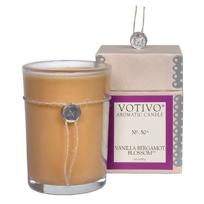 Votivo Aromatic Candle Vanilla Bergamot Blossom