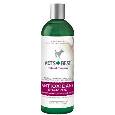Veterinarians Best Vet's Best Antioxidant Dog Shampoo, 16 Ounces