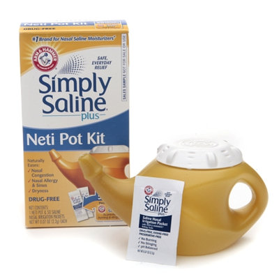 Simply Saline Plus Neti Pot Kit