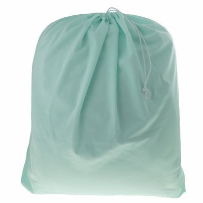 Blueberry Solid Colors Diaper Laundry Bag, Mint Blue