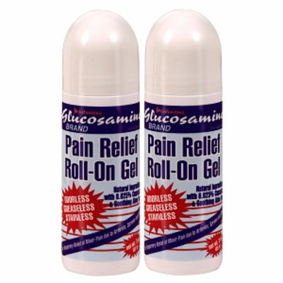 Concept Laboratories Glucosamine Pain Relief Roll-On Gel, 3 oz