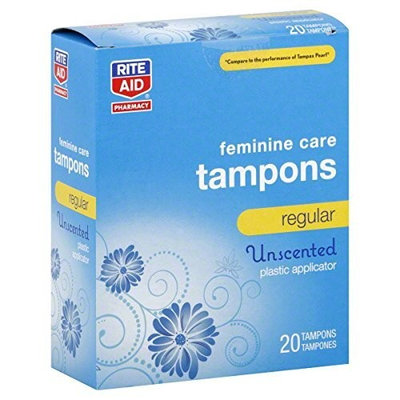 Rite Aid Brand Rite Aid Tampons, 20 ea