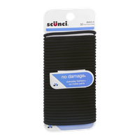 Scunci No Damage Hair Ties Black - 32 CT