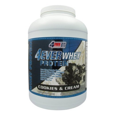 4Ever Fit Whey Protein, Cookies and Cream, 4.4-Pound