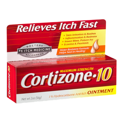 Cortizone-10 1% Hydrocortisone Anti-Itch Ointment Maximum Strength