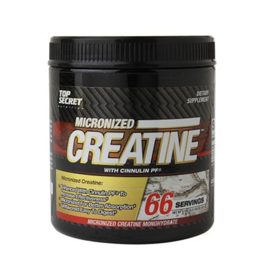 Top Secret Micronized Creatine with Cinnulin PF, 11.64 oz