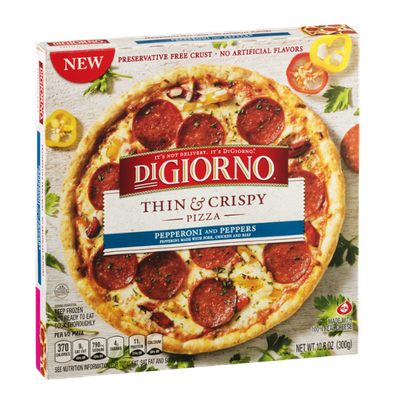 DiGiorno Thin & Crispy Pizza Pepperoni and Peppers