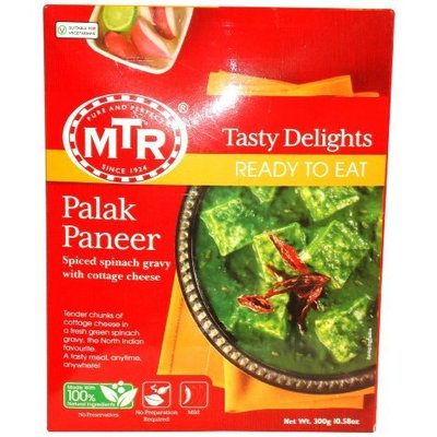 MTR Palak Paneer, 10.58 Ounce Boxes (Pack of 5)
