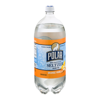 Polar Calorie-Free Seltzer Orange Vanilla