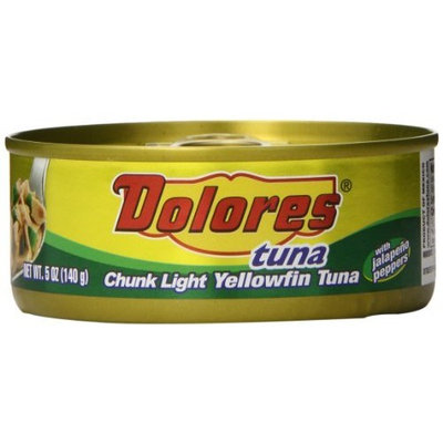 Mexilink Dolores Yellow Fin Tuna with Jalapenos, 5 Ounce