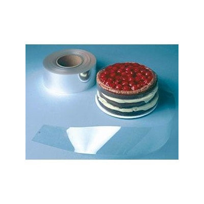 Plastic Suppliers Plastic Cake Wraps, One 500-Foot Roll - 4 (100mm)