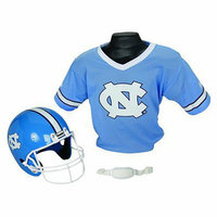 Franklin Sports North Carolina Helmet/Jersey set- OSFM ages 5-9