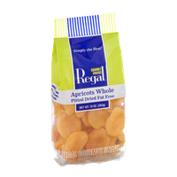 Regal Apricots Whole Pitted Dried Fat Free