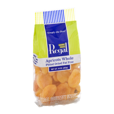 Regal Apricots Whole Pitted Dried Fat Free