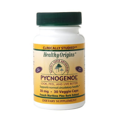 Healthy Origins Pycnogenol 30mg, Veggie Capsules, 30 ea