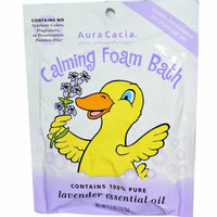 Aura Cacia Calming Foam Bath Lavender Essential Oil Case of 6 2.5 oz