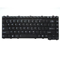 Genuine Toshiba White Laptop Keyboard for Satellite Laptops - with Screen Cleaning Cloth
