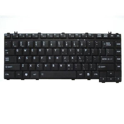 Genuine Toshiba White Laptop Keyboard for Satellite Laptops - with Screen Cleaning Cloth