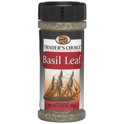 Traders Choice Basil Leaf , 0.75-Ounce Plastic Jars (Pack of 12)