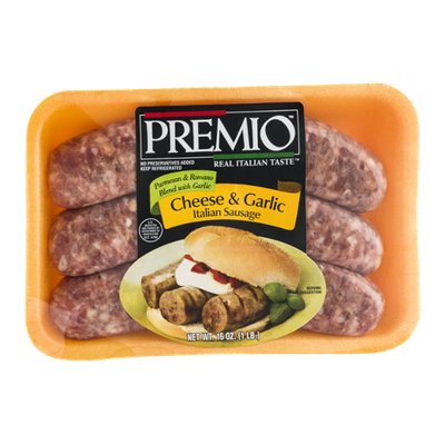 Premio Italian Sausage Cheese & Garlic