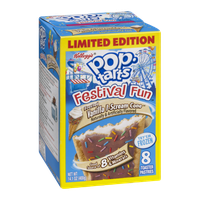 Kellogg's Pop-Tarts Festival Fun Frosted Vanilla I-Scream Cone Toaster Pastries