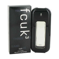 FCUK 3 by French Connection Eau De Toilette Spray 3.4 oz (Men)