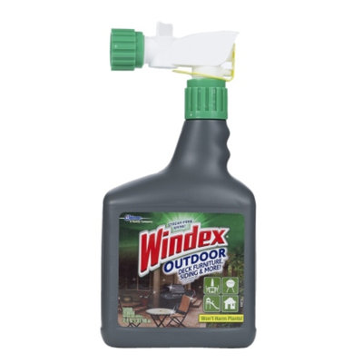 Windex Outdoor Sprayer Gray Bottle, 32 fl oz