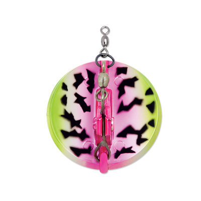 Luhr-jensen Luhr Jensen Dipsy Diver, Watermelon/Silver Bottom, 3 1/4-Inch 086181