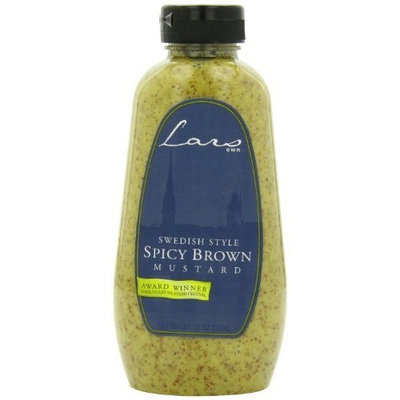 Lars Own Lars' Own Swedish Style Mustard - Spicy Brown, 12-Ounce Containers (Pack of 12)