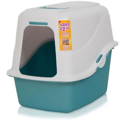 Doskocil Manufacturing Arm Hammer Hooded Pan System Jumbo Pearl White/Pearl Ash Blue